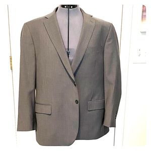 Pronto Uomo Grey Two Button Suit 44S 110